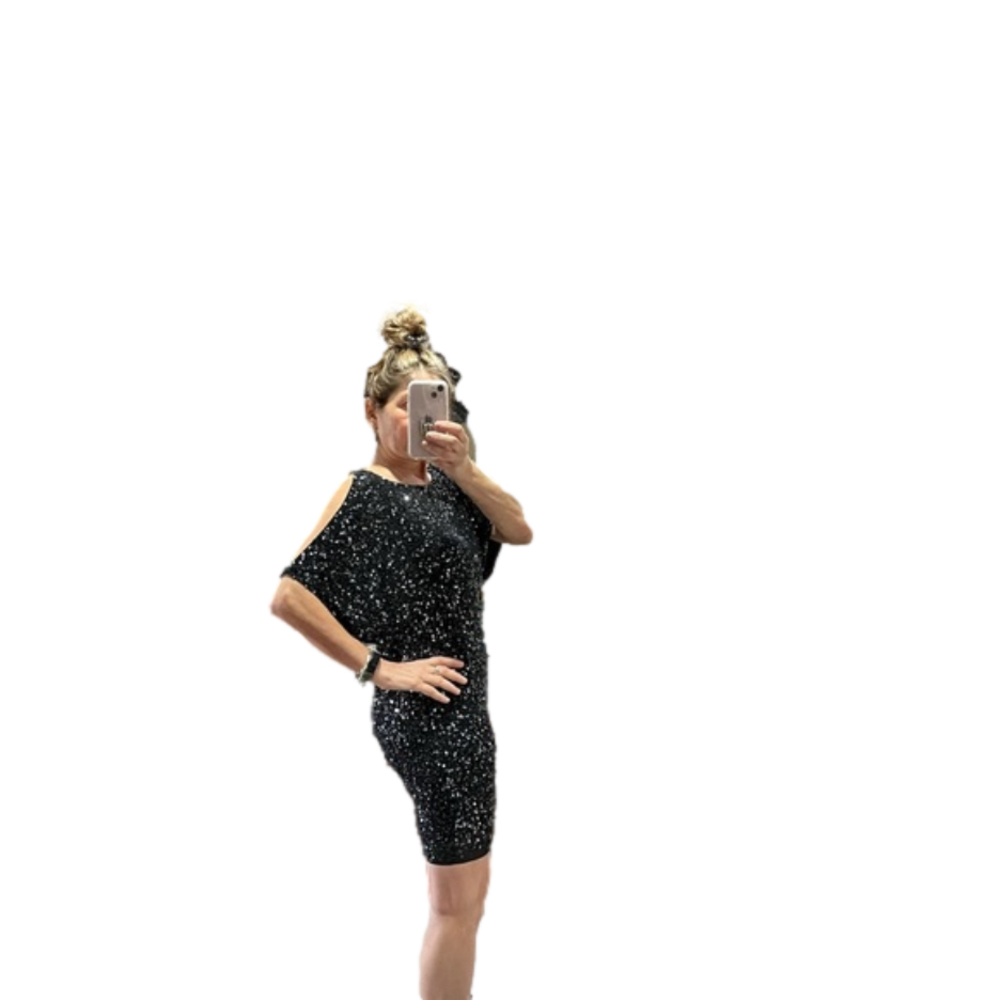 Aidan Mattox beaded dress